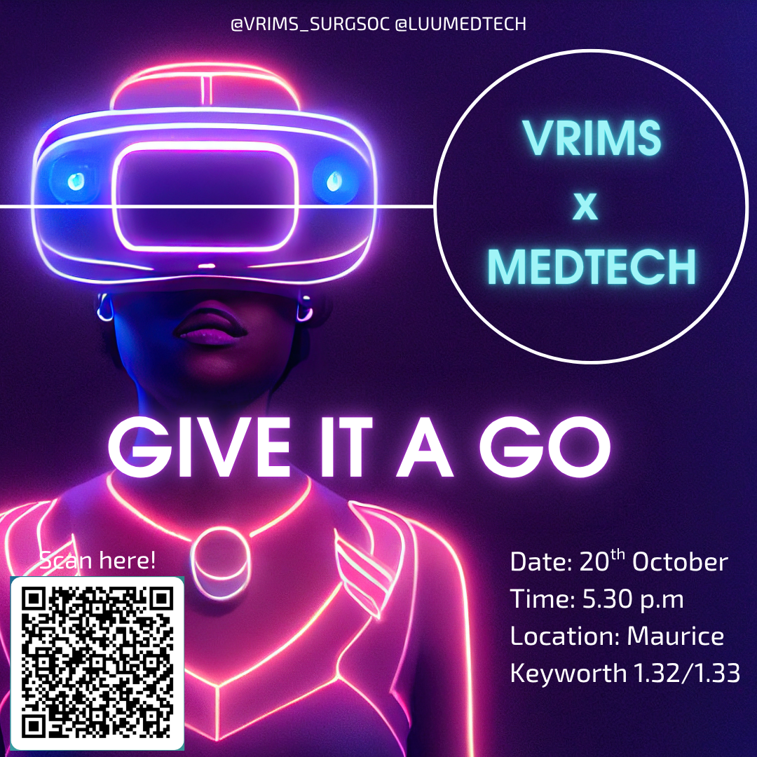 The image for the event named VRiMS and MedTech Society GIAG Workshop