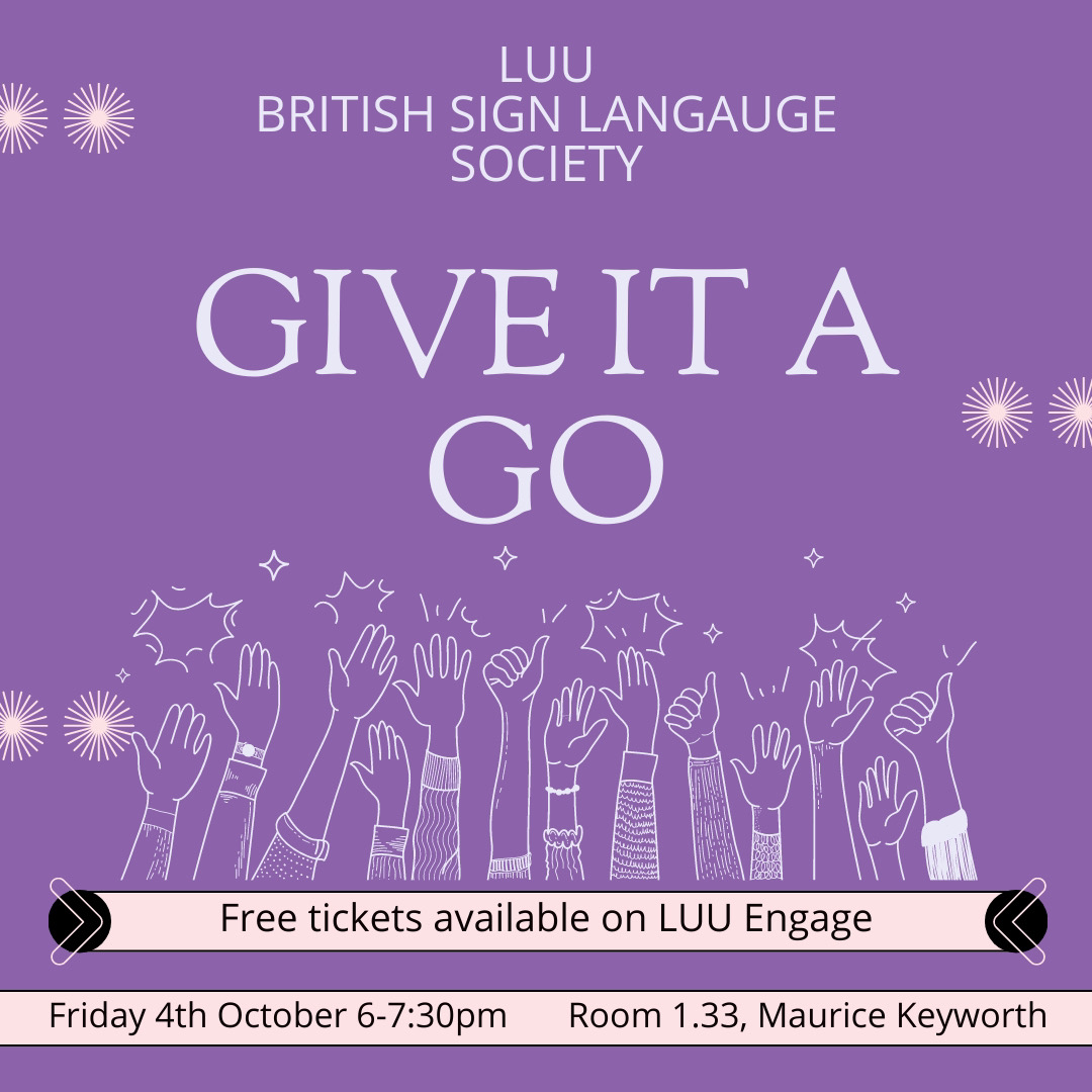 BSL Society Give It A Go