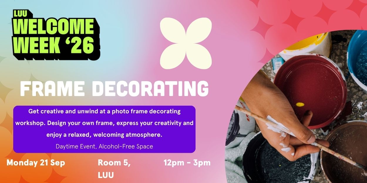 The image for the event named Photo Frame Decorating