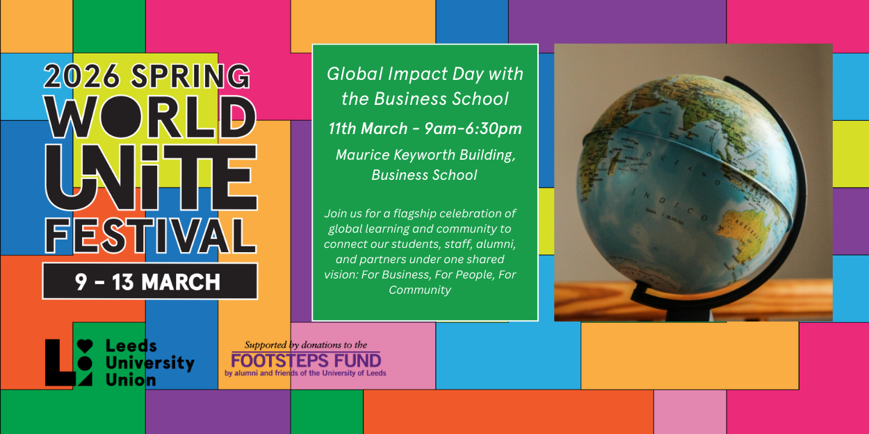 The image for the event named Global Impact Day with the Business School