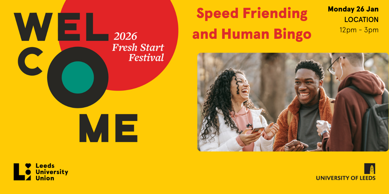 The image for the event named Speed Friending and Human Bingo