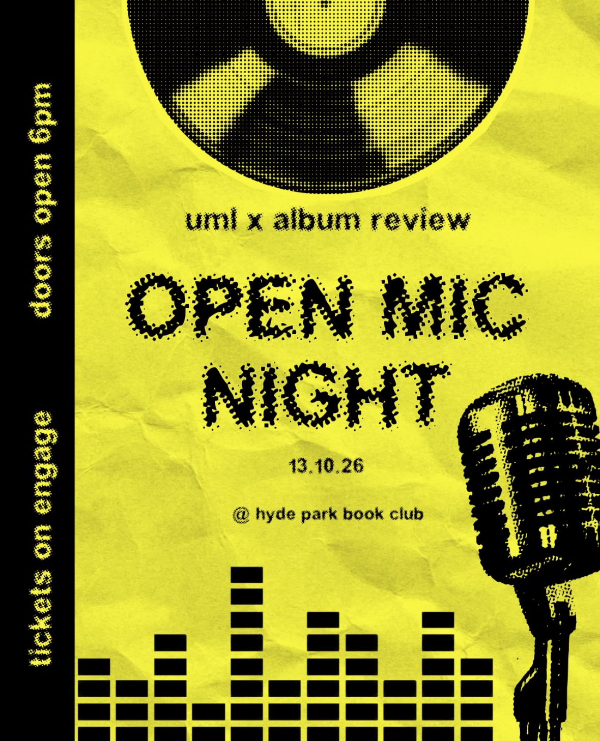 The image for the event named UML x Album Review Open Mic