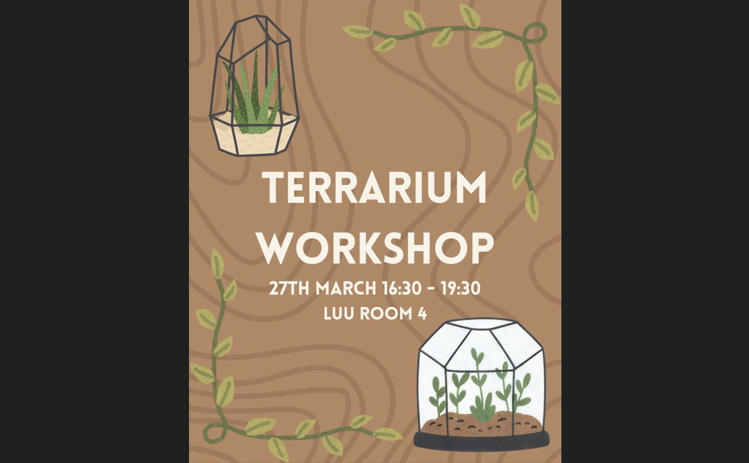 The image for the event named Terrarium Workshop