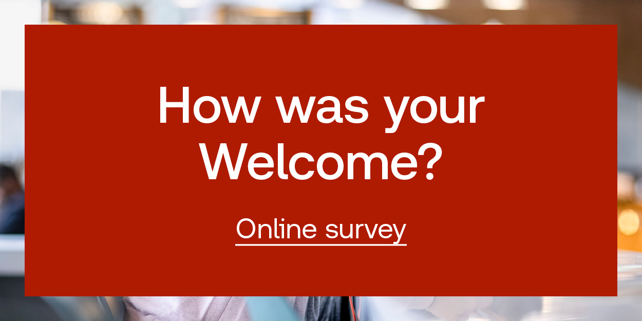 The image for the event named Student Voice Survey: How Was Your Welcome?