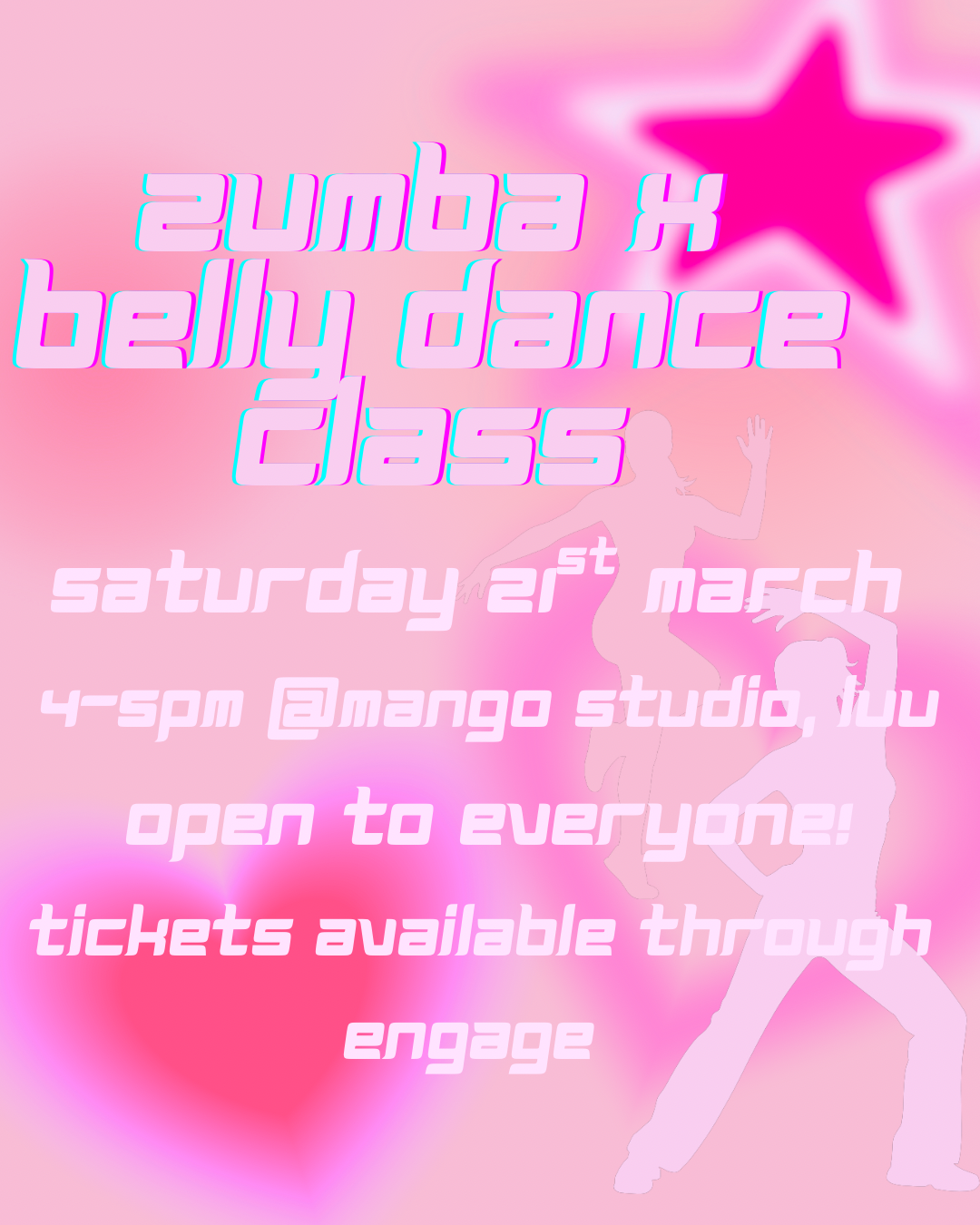 The image for the event named ZUMBA X BELLY DANCE CLASS