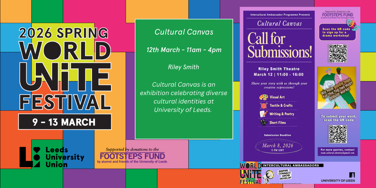 The image for the event named Cultural Canvas - Showcase your art, poetry, and films!
