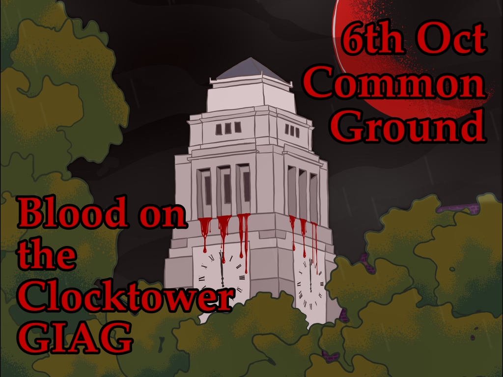 The image for the event named Blood On The Clocktower GIAG