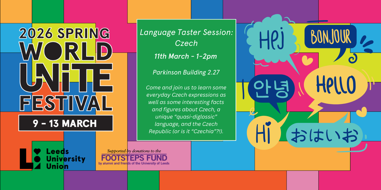 The image for the event named Language Taster Session: Czech