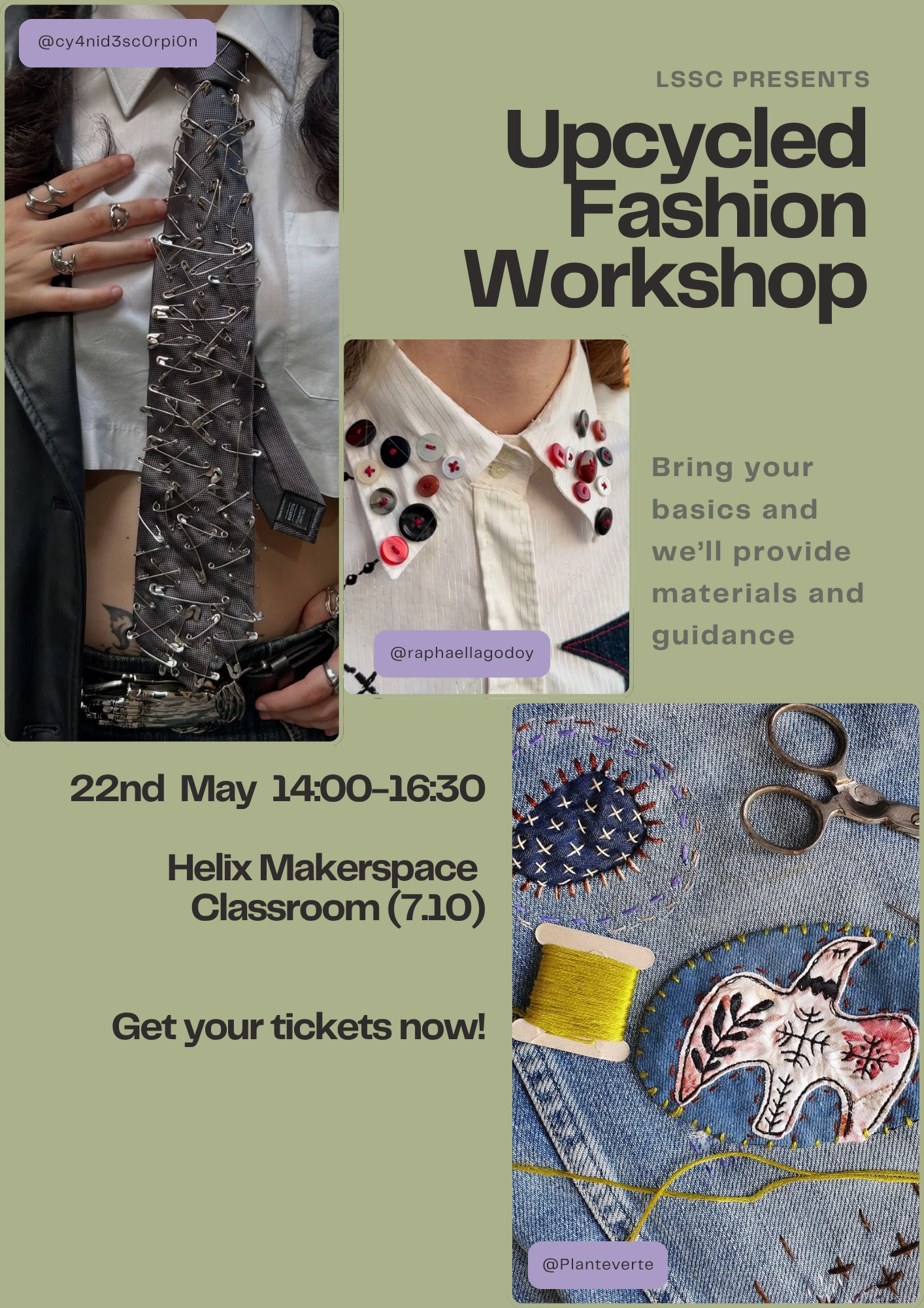 The image for the event named Upcycled Fashion Workshop