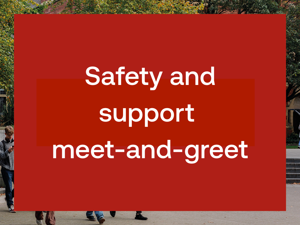 The image for the event named Safety and Support meet-and-greet