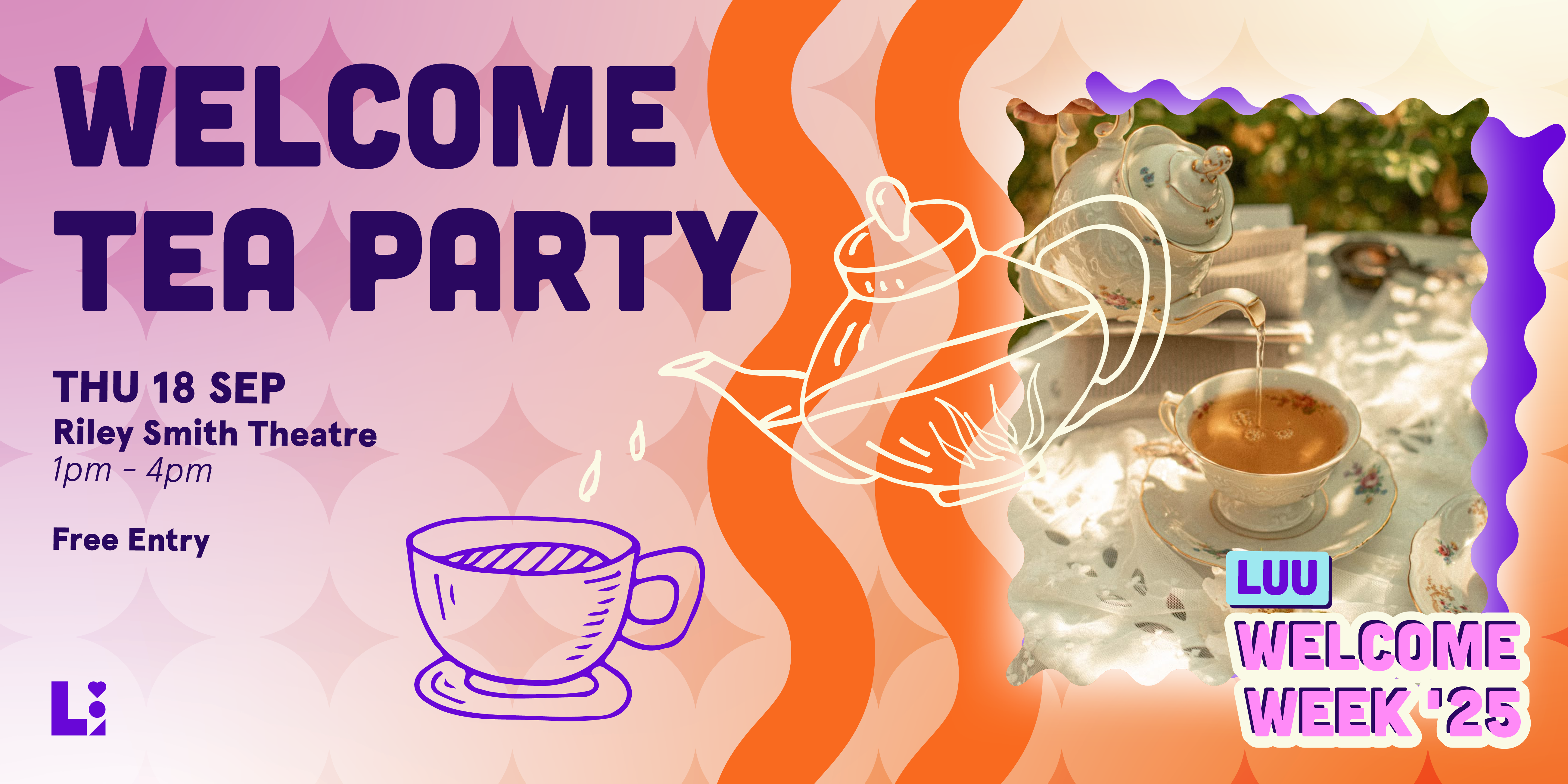 The image for the event named Welcome Tea Party 2025