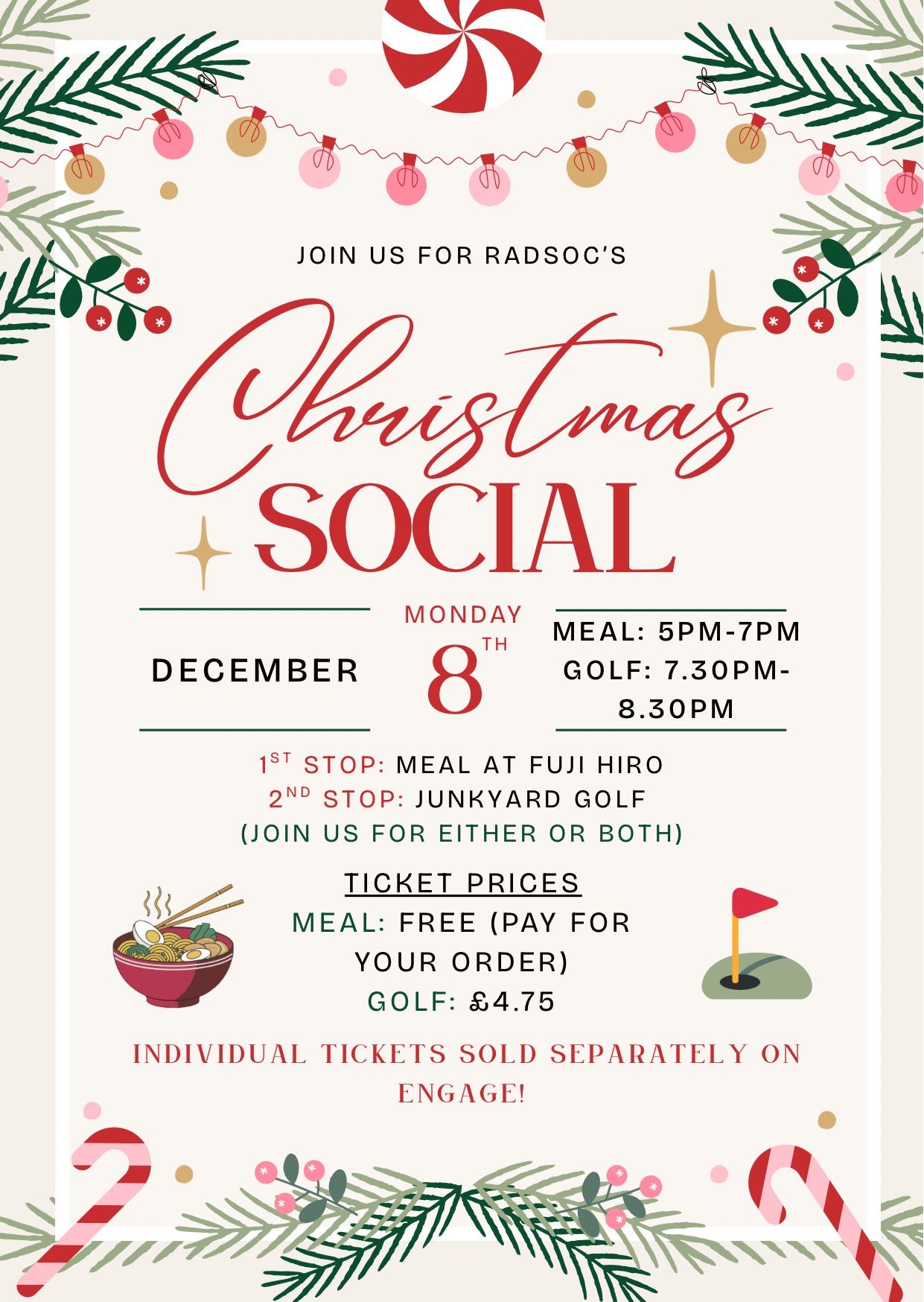 The image for the event named Winter Meal & Crazy Mini Golf