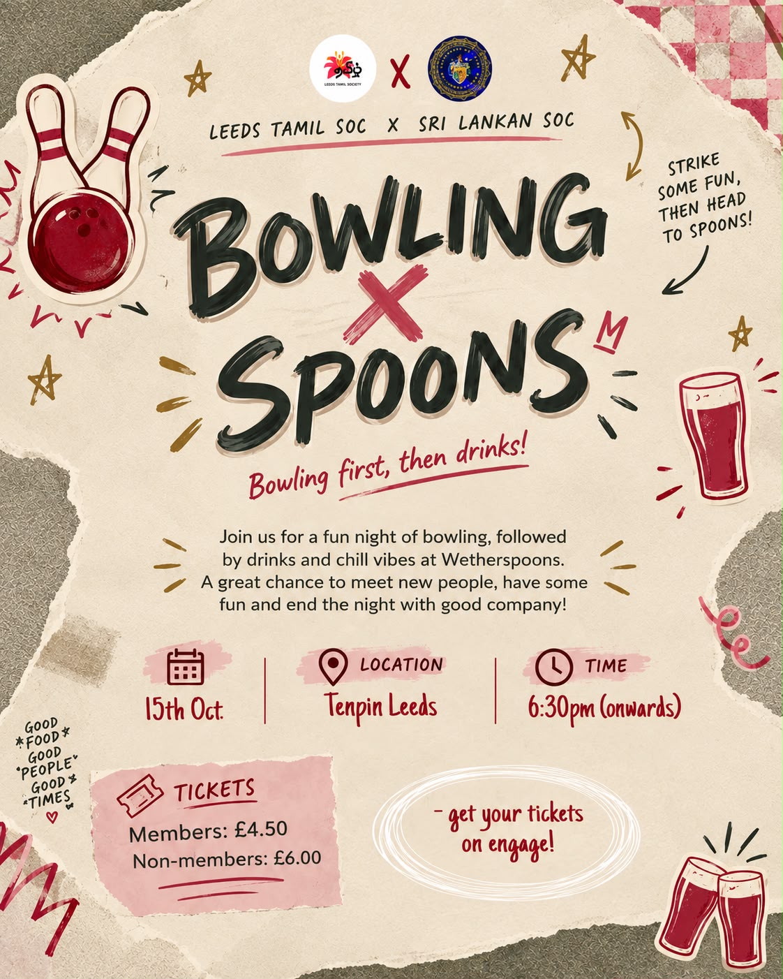 The image for the event named Bowling & Spoons