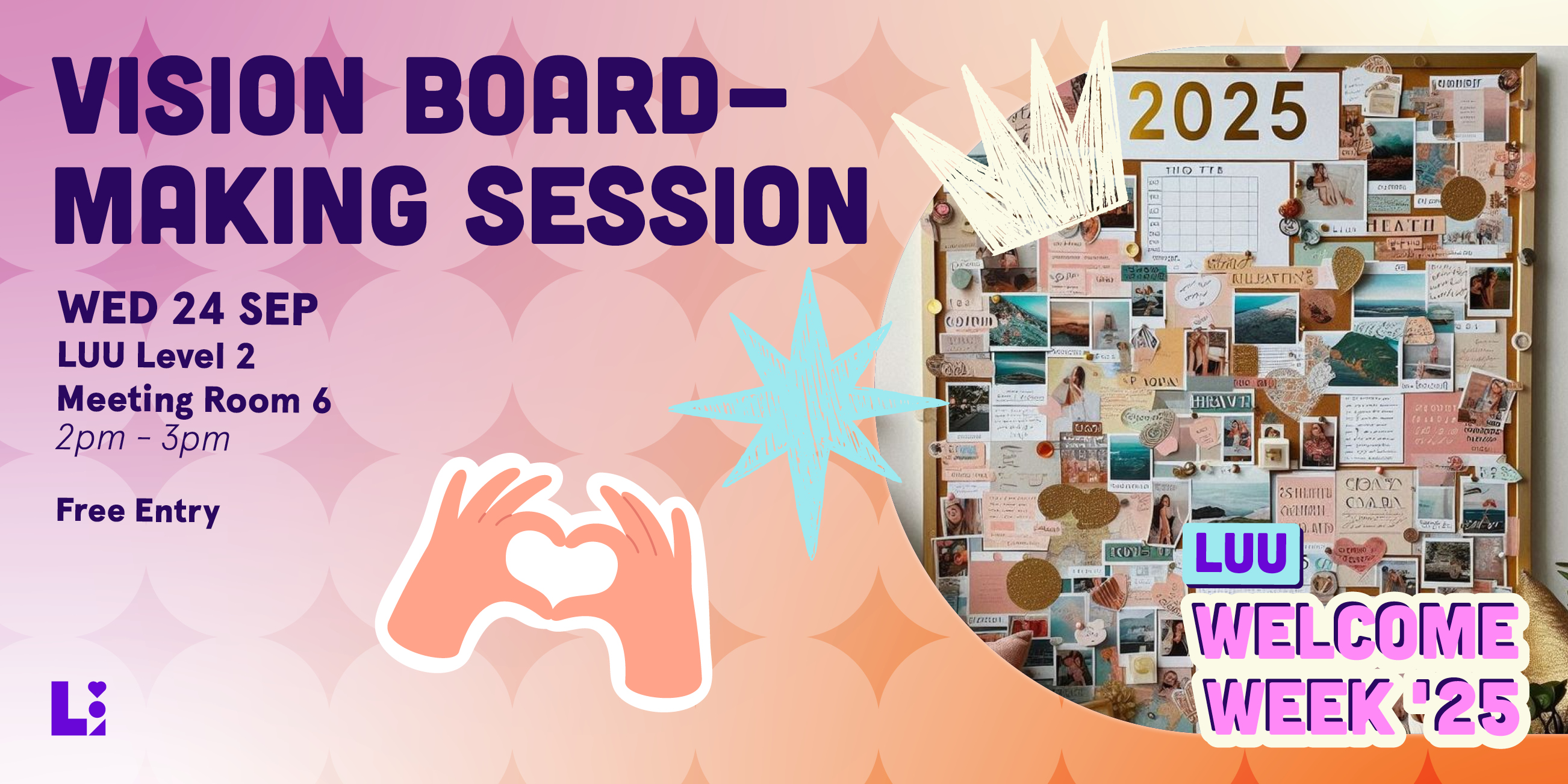 The image for the event named Vision Board-making Session