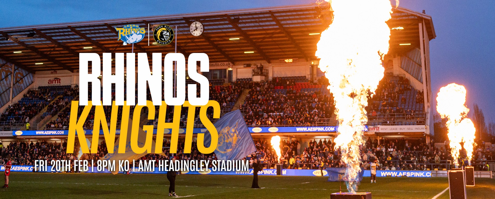 The image for the event named 40% off Leeds Rhinos vs York Knights Rugby League Match