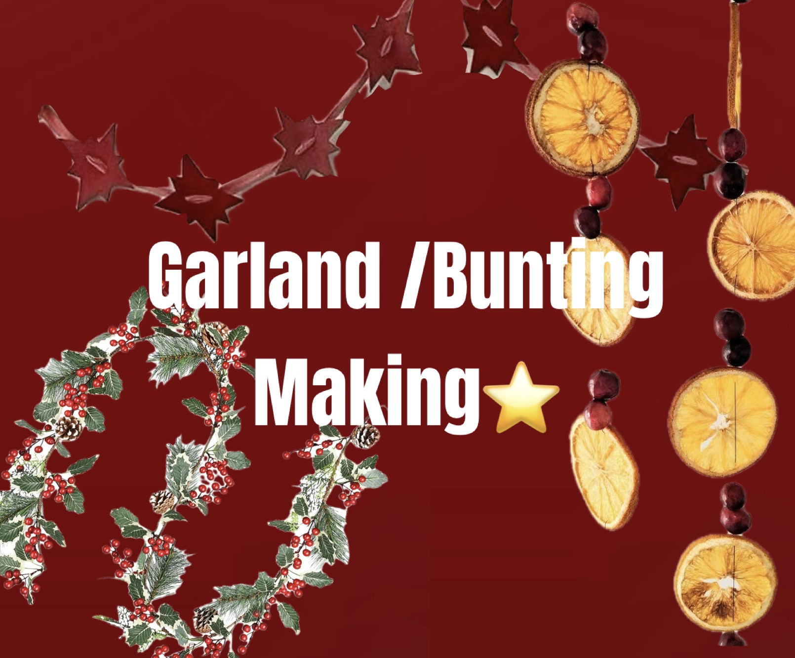 The image for the event named Garland/Bunting Making