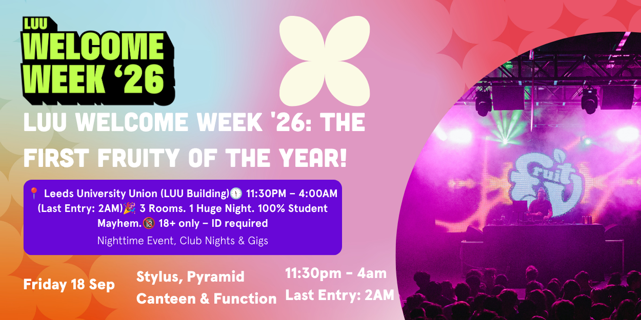 The image for the event named LUU Welcome Week '26: The First Fruity of the Year!