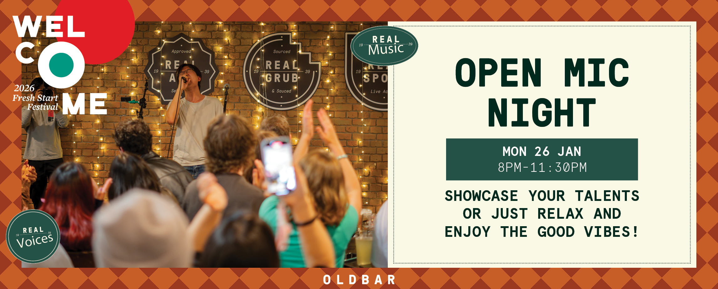 The image for the event named Old Bar Open Mic Night