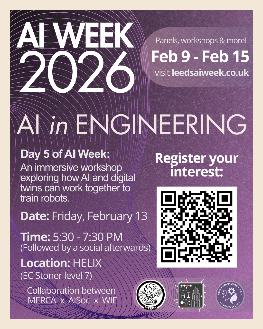 The image for the event named AI in Engineering Workshop