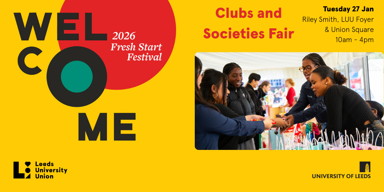 The image for the event named Fresh Start: Clubs and Societies Fair Day 2