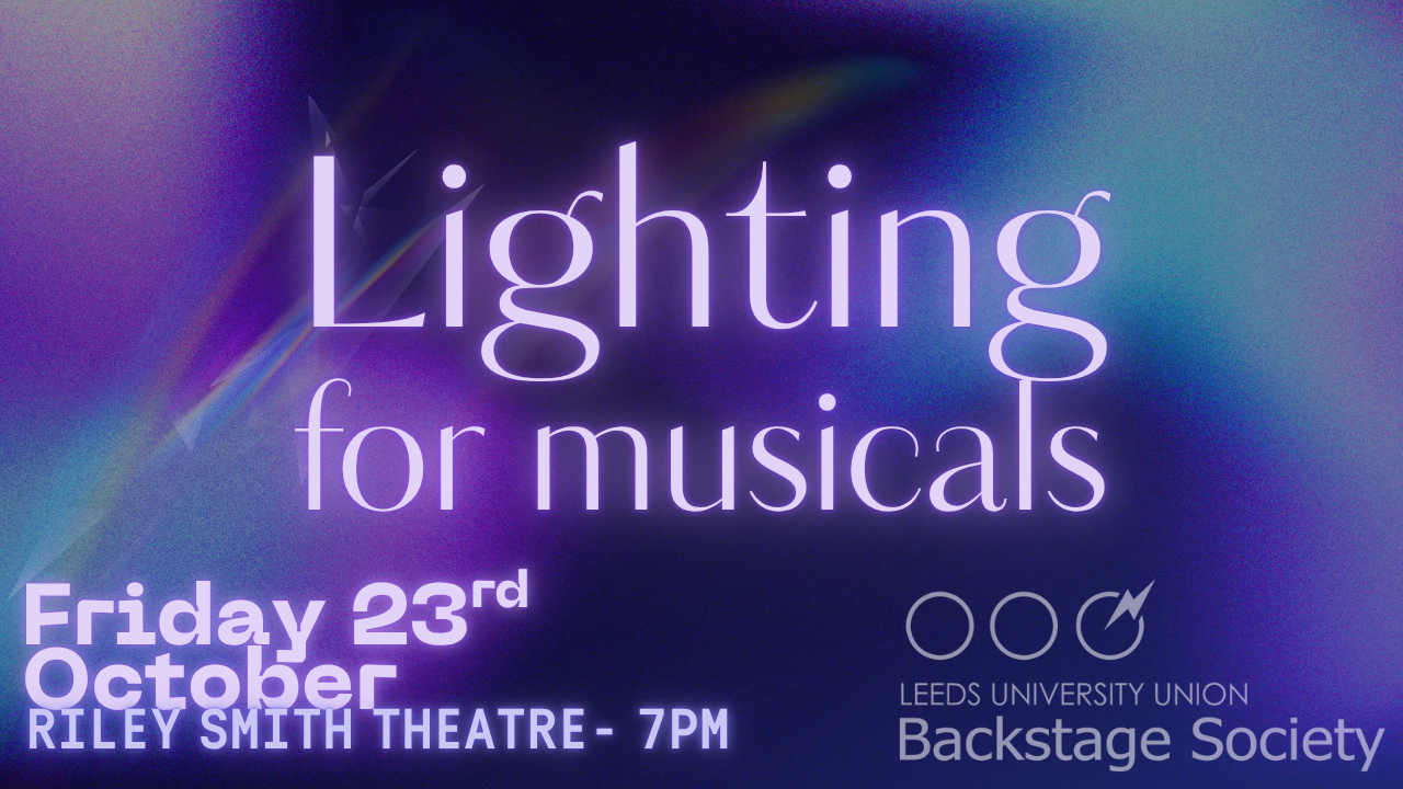 The image for the event named Backstage EXPO: Lighting Design for Musicals