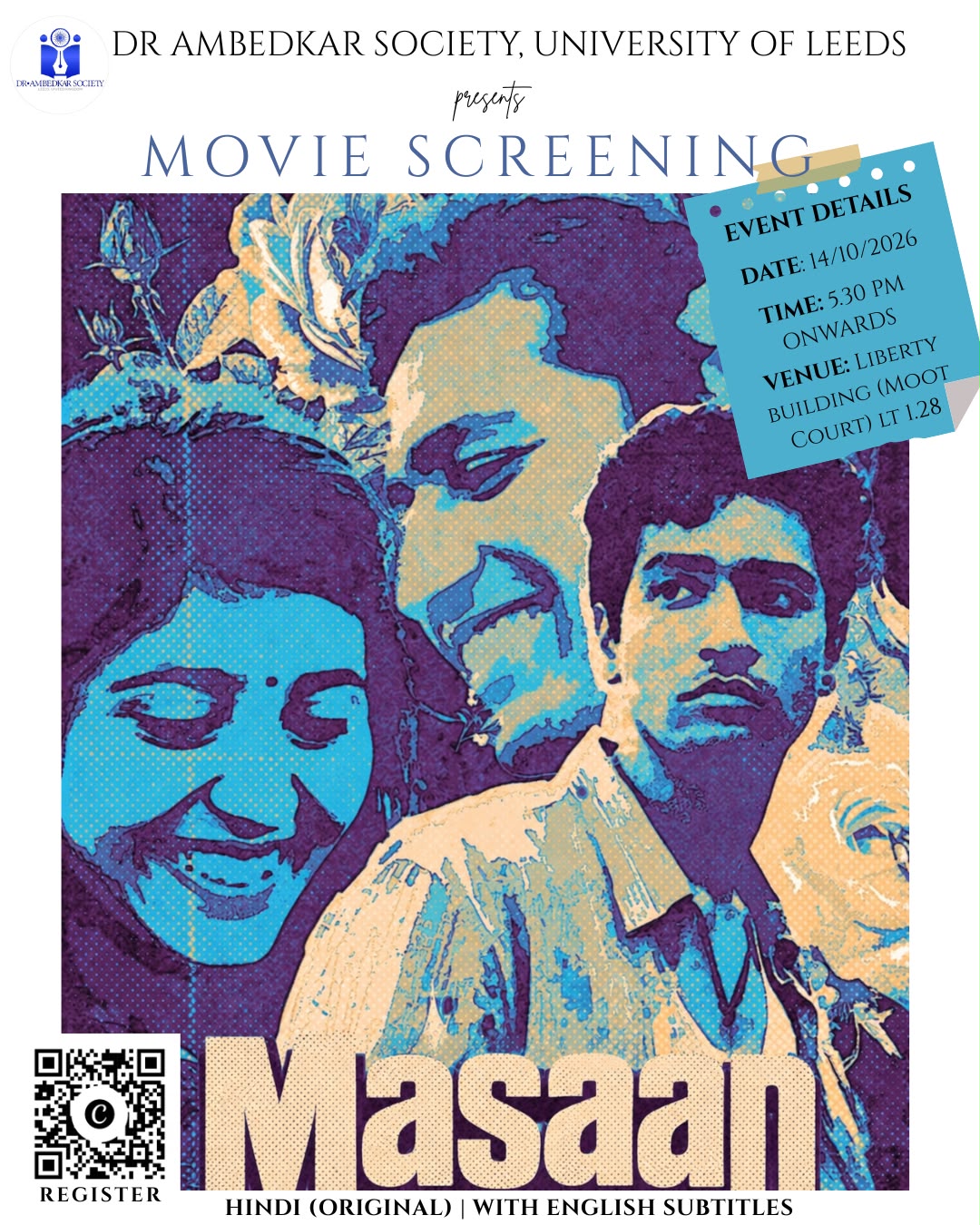 The image for the event named Film Screening: Masaan
