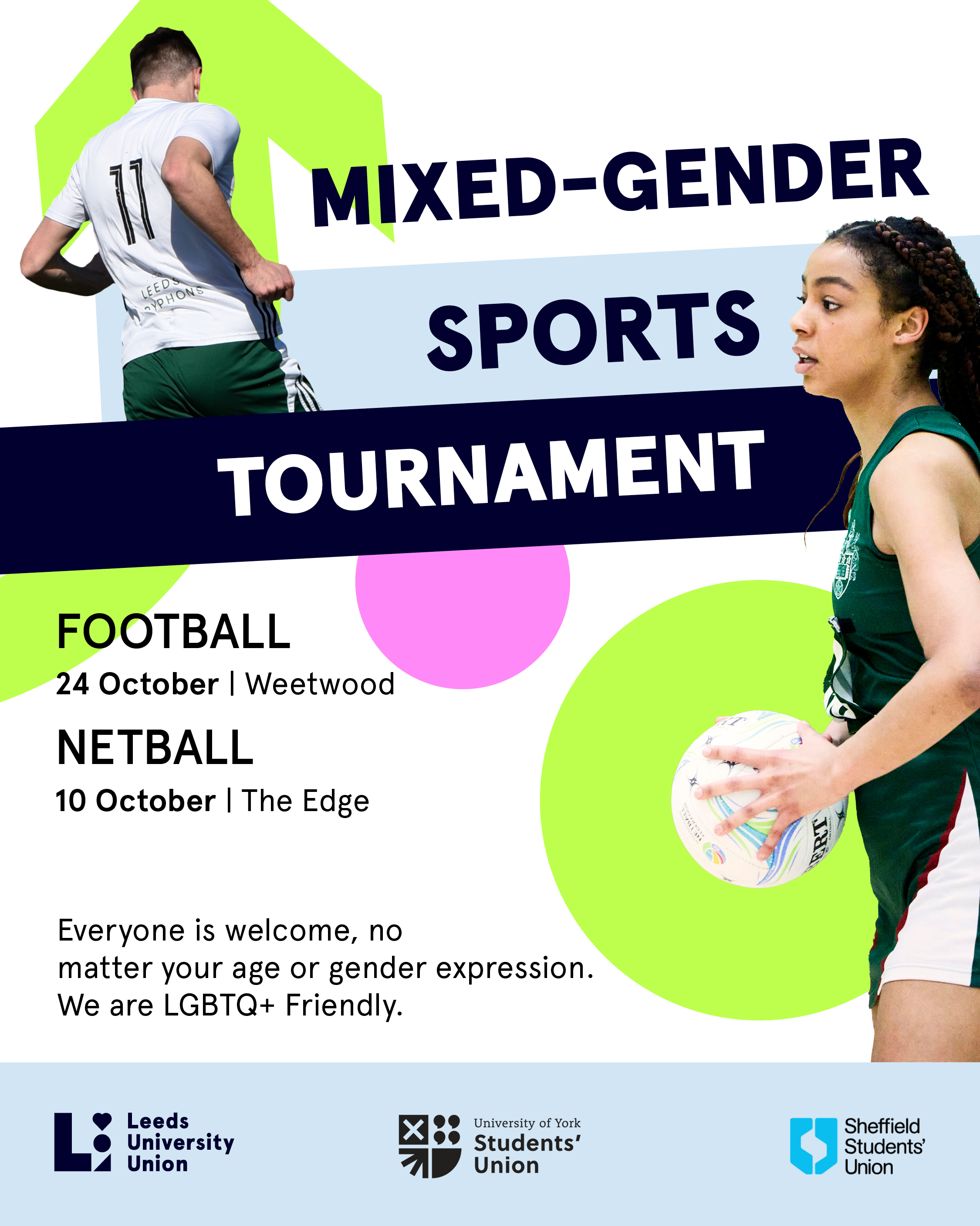 The image for the event named Mixed Gender Sports Tournament (5-a-side Football)