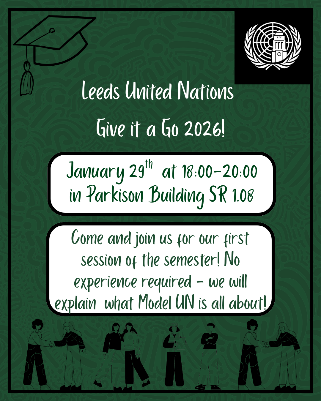 The image for the event named LeedsMUN GIAG for Semester 2