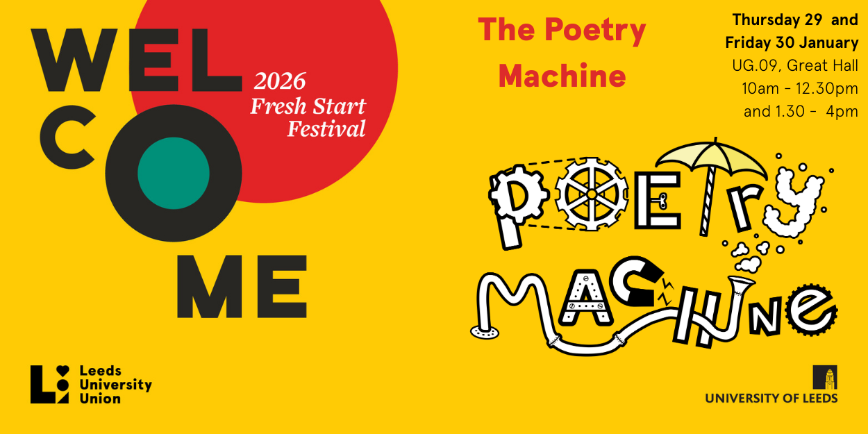 The image for the event named The Poetry Machine - Create A Poem with Beth Calverley