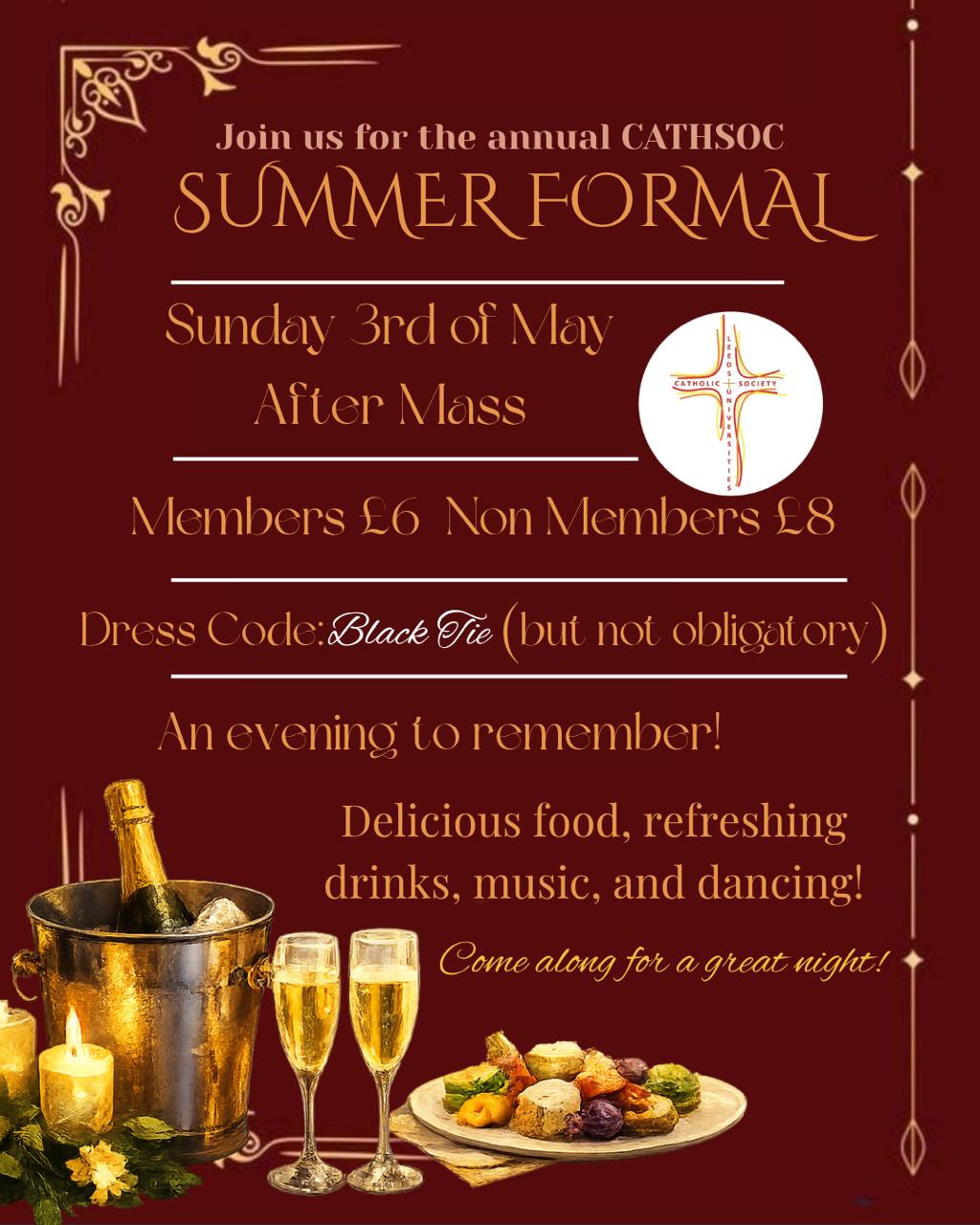The image for the event named Summer Formal!