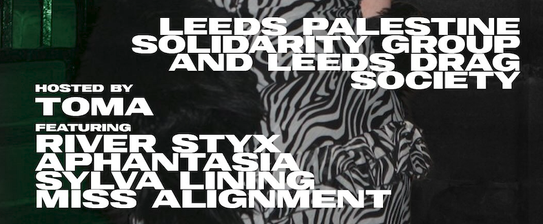 The image for the event named PSG X Drag Society Fundraiser for Gaza