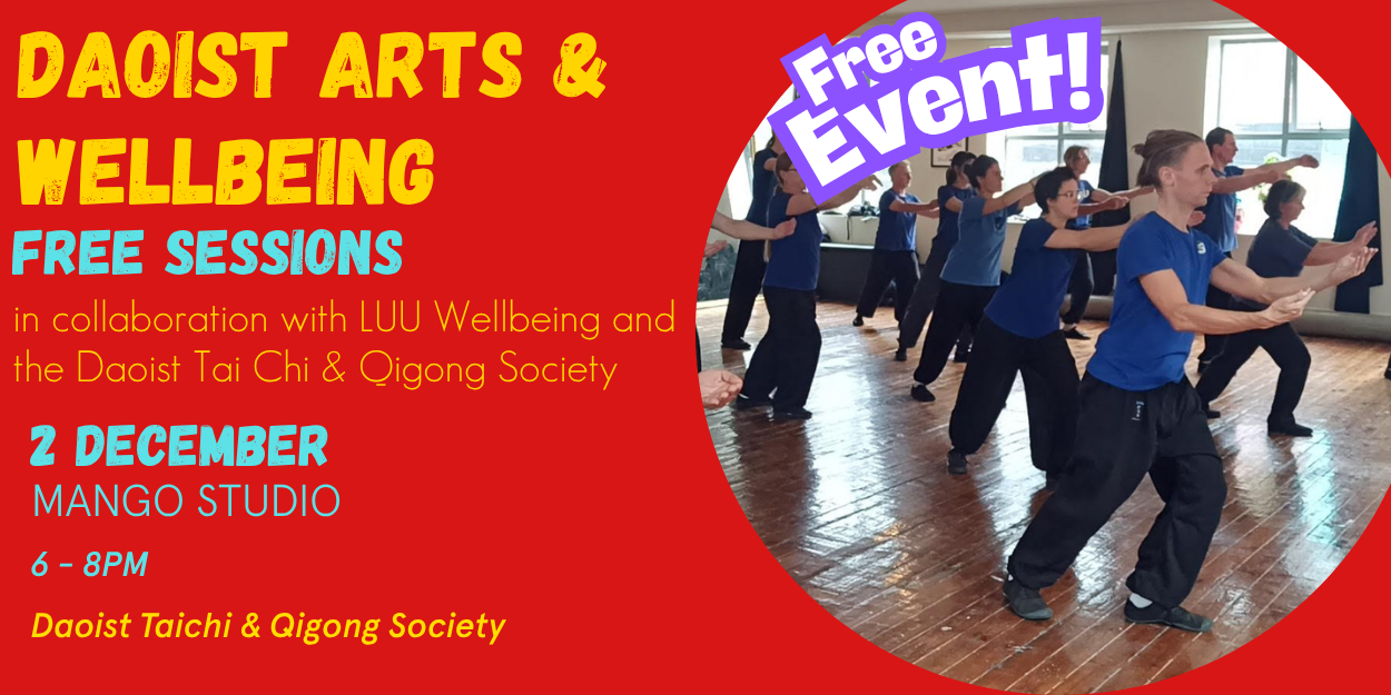 The image for the event named Free Daoist Arts & Wellbeing Session - 2 December