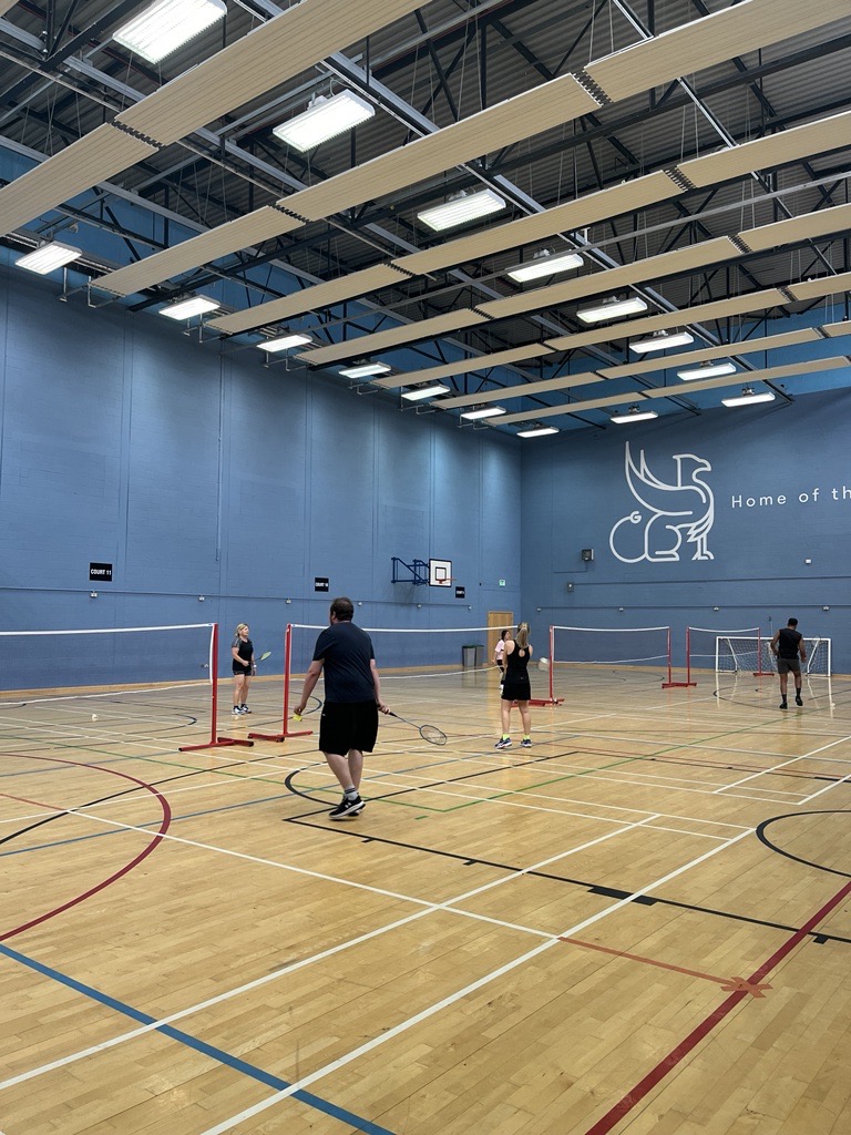 The image for the event named Active Campus - Social Badminton (The Edge)