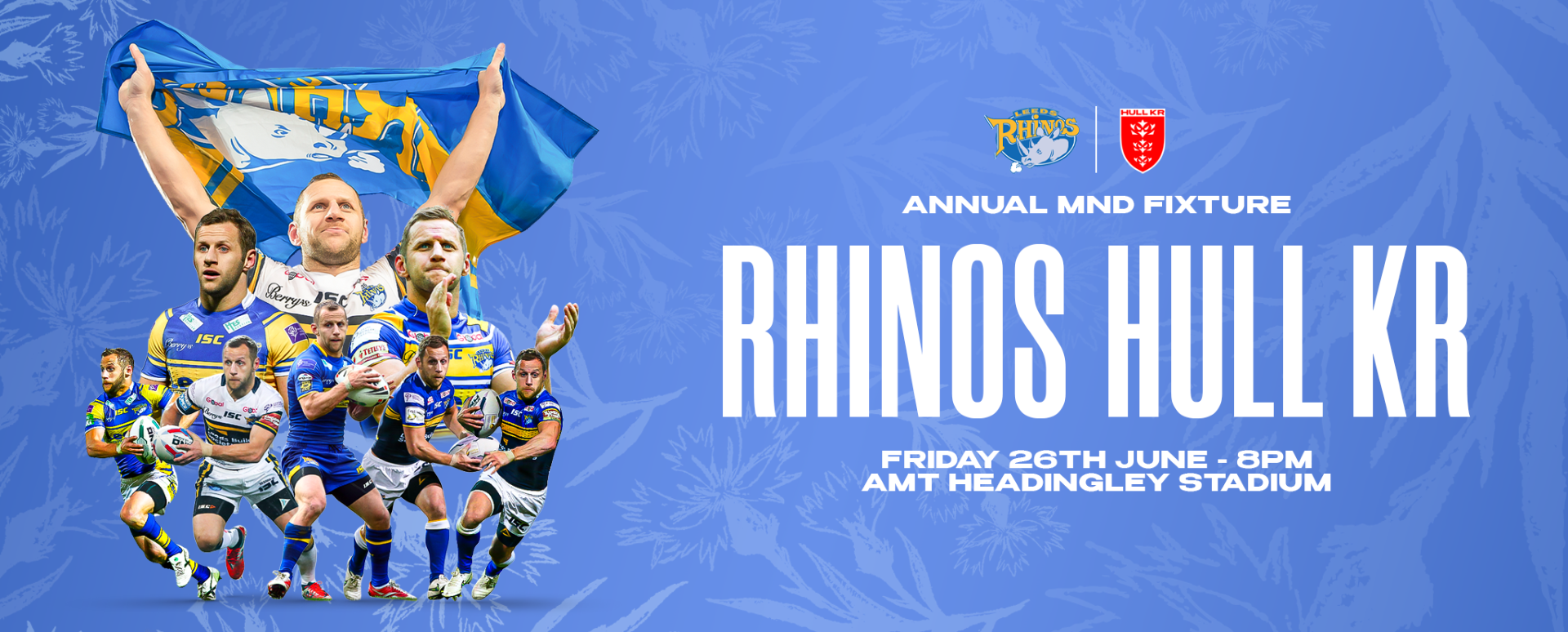 The image for the event named Leeds Rhinos vs Hull KR Rugby League Match - Exclusive UoL Discount
