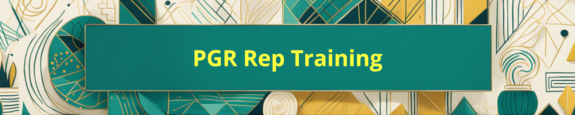 The image for the event named PGR Rep Training