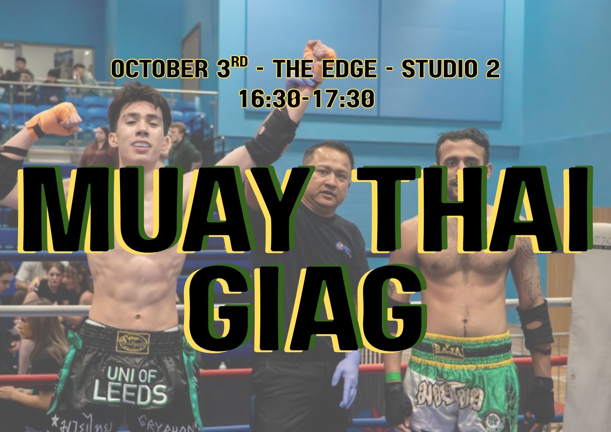 The image for the event named Muay Thai GIAG 3rd October