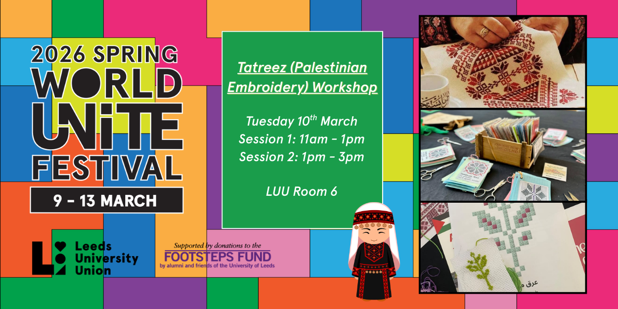 The image for the event named PSG Tatreez Workshop (Session 1)