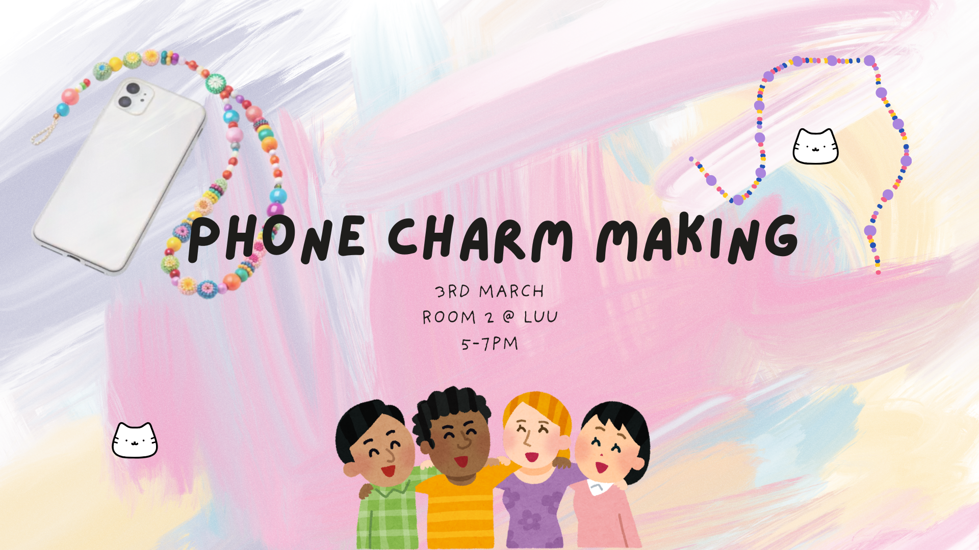 The image for the event named Phone Charm Making!