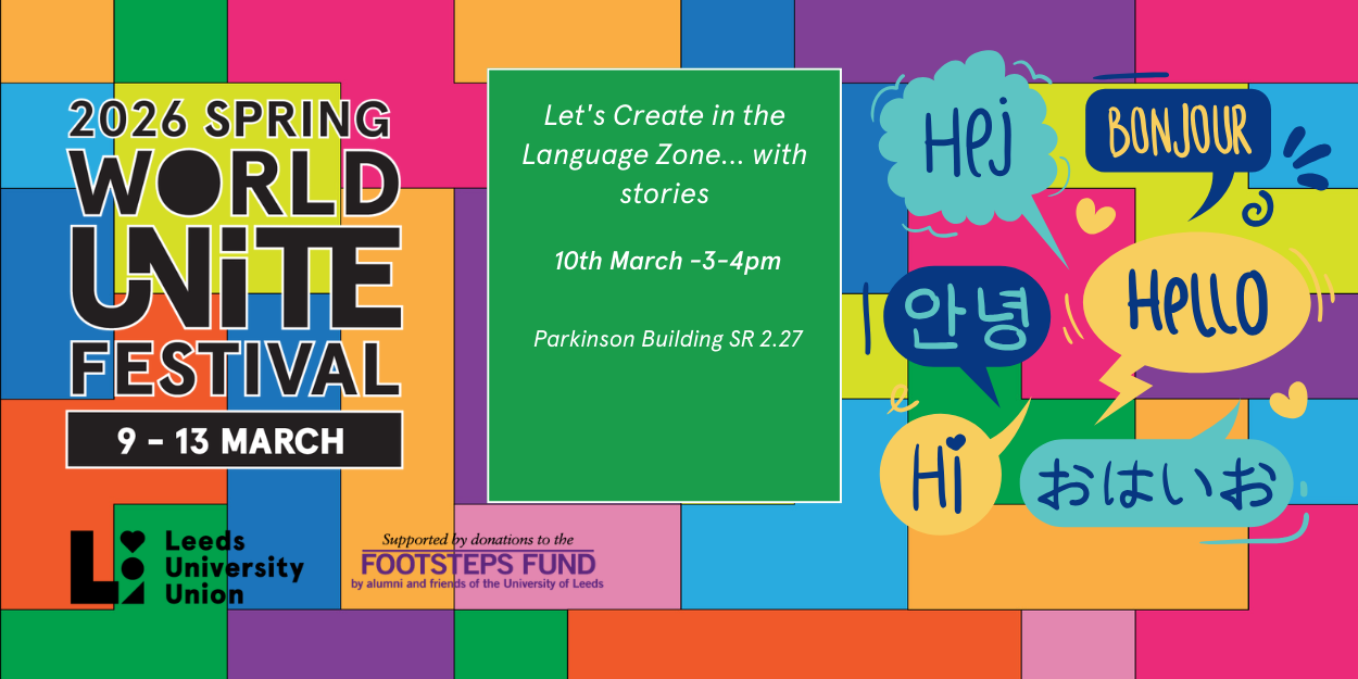 The image for the event named Let's Create in the Language Zone... with stories