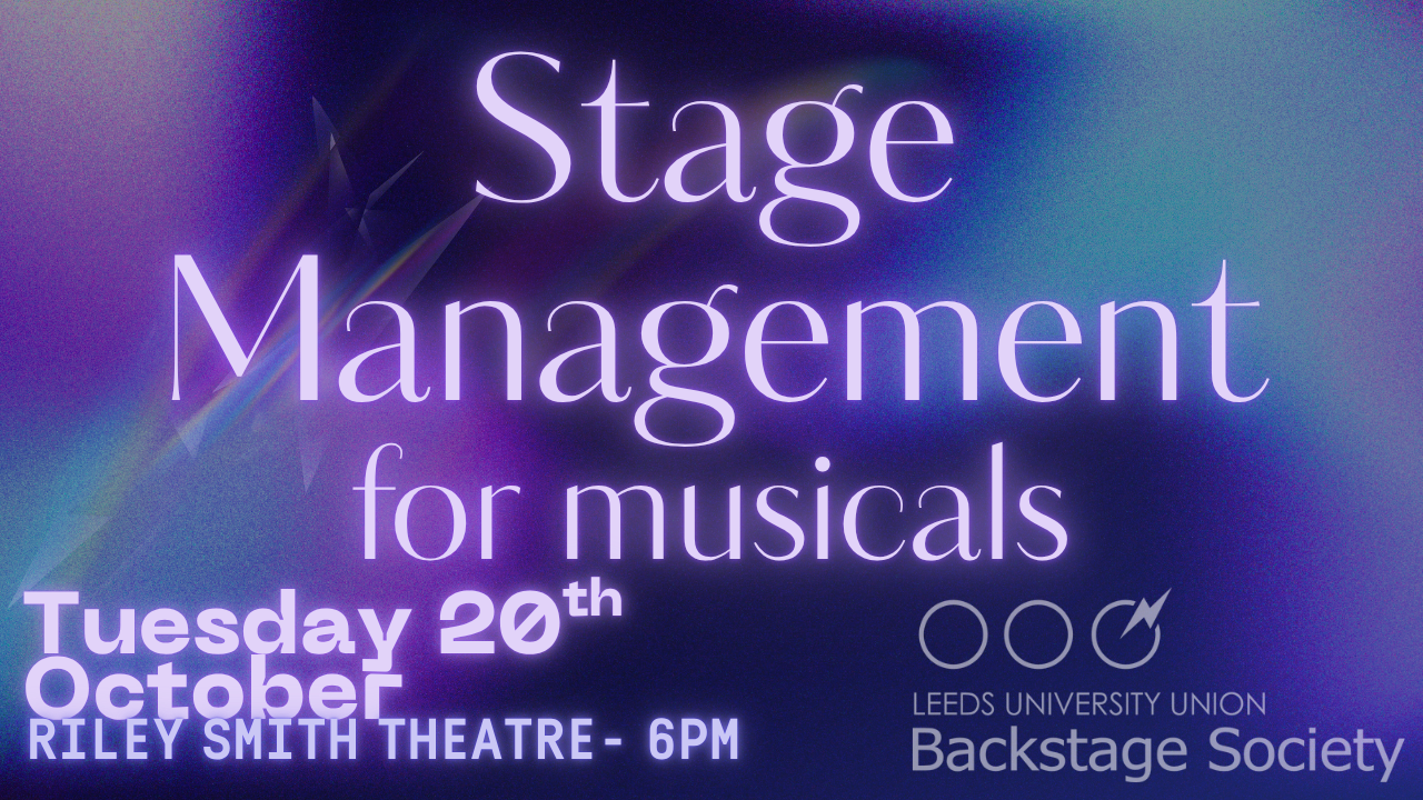 The image for the event named Backstage EXPO: Stage Management for Musicals
