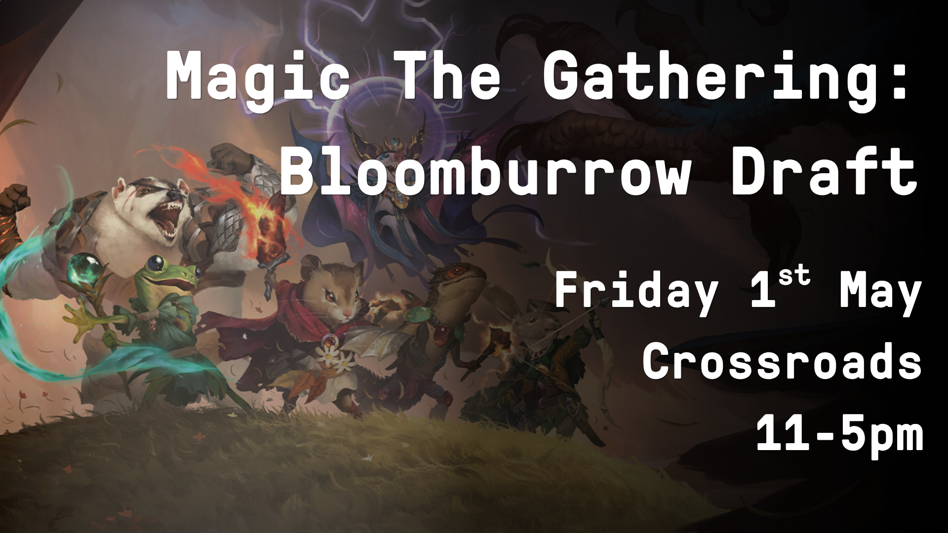 The image for the event named Magic the Gathering: Bloomburrow Draft Tournament