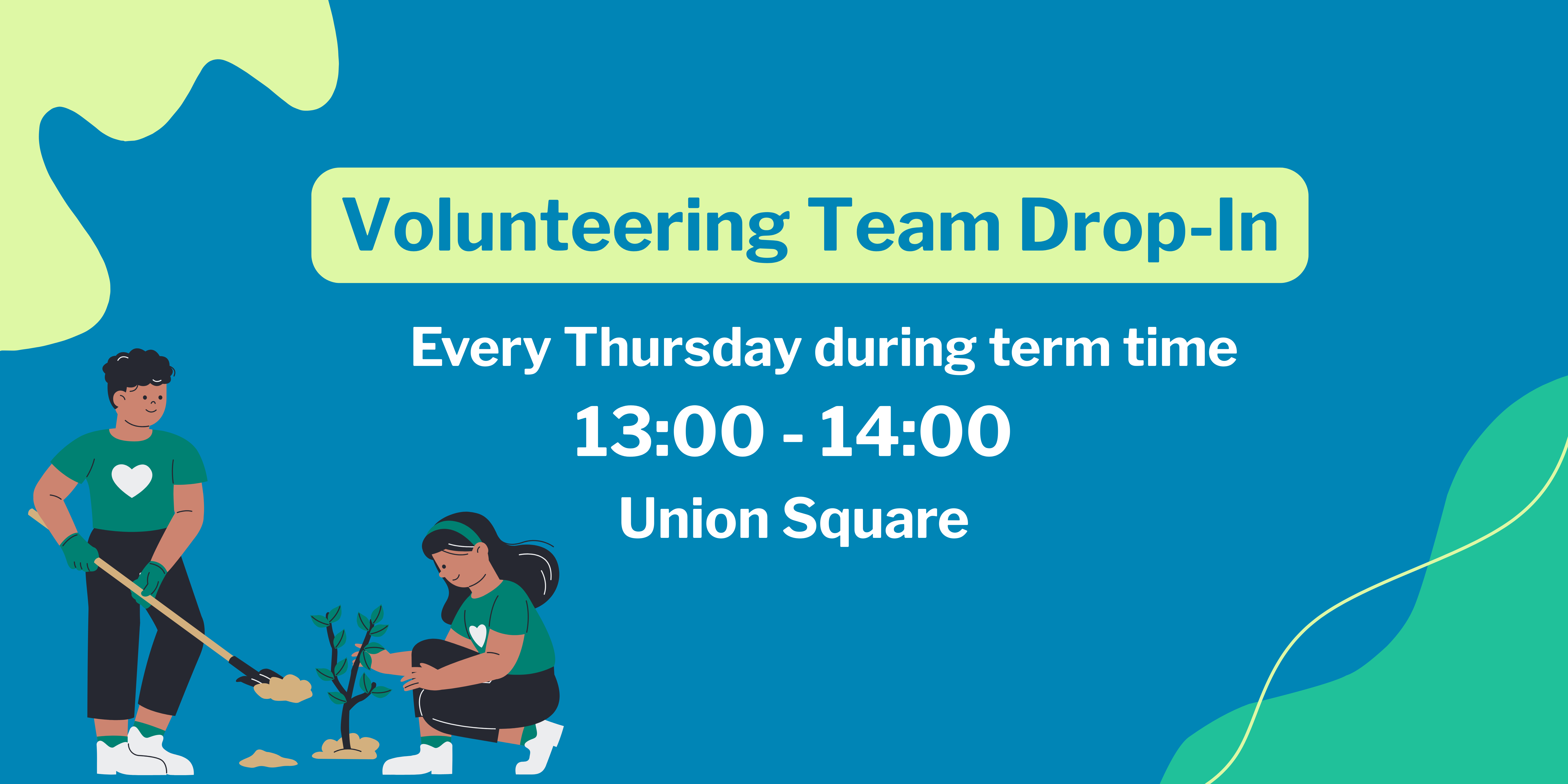 The image for the event named Volunteering Team Drop-In