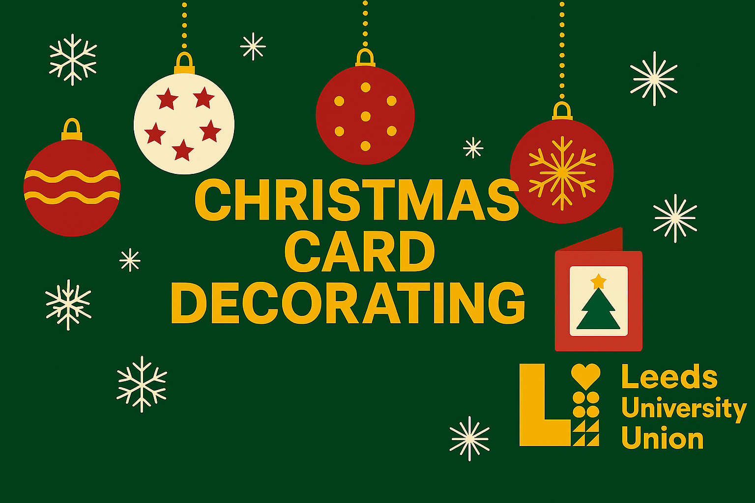 The image for the event named Christmas Card Decorating
