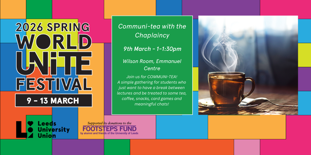 The image for the event named Communi-tea with the Chaplaincy