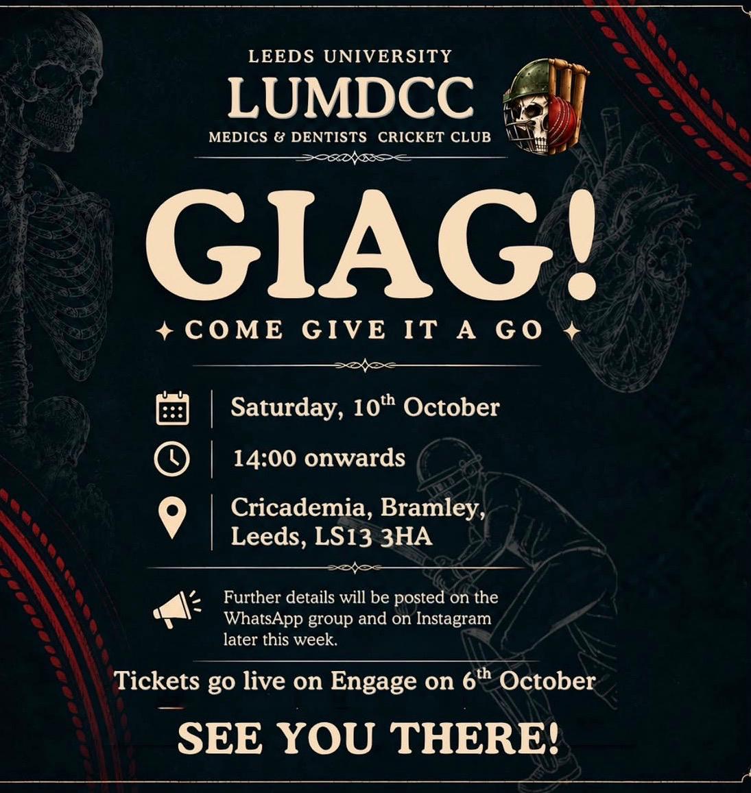 The image for the event named LUMDCC GIAG