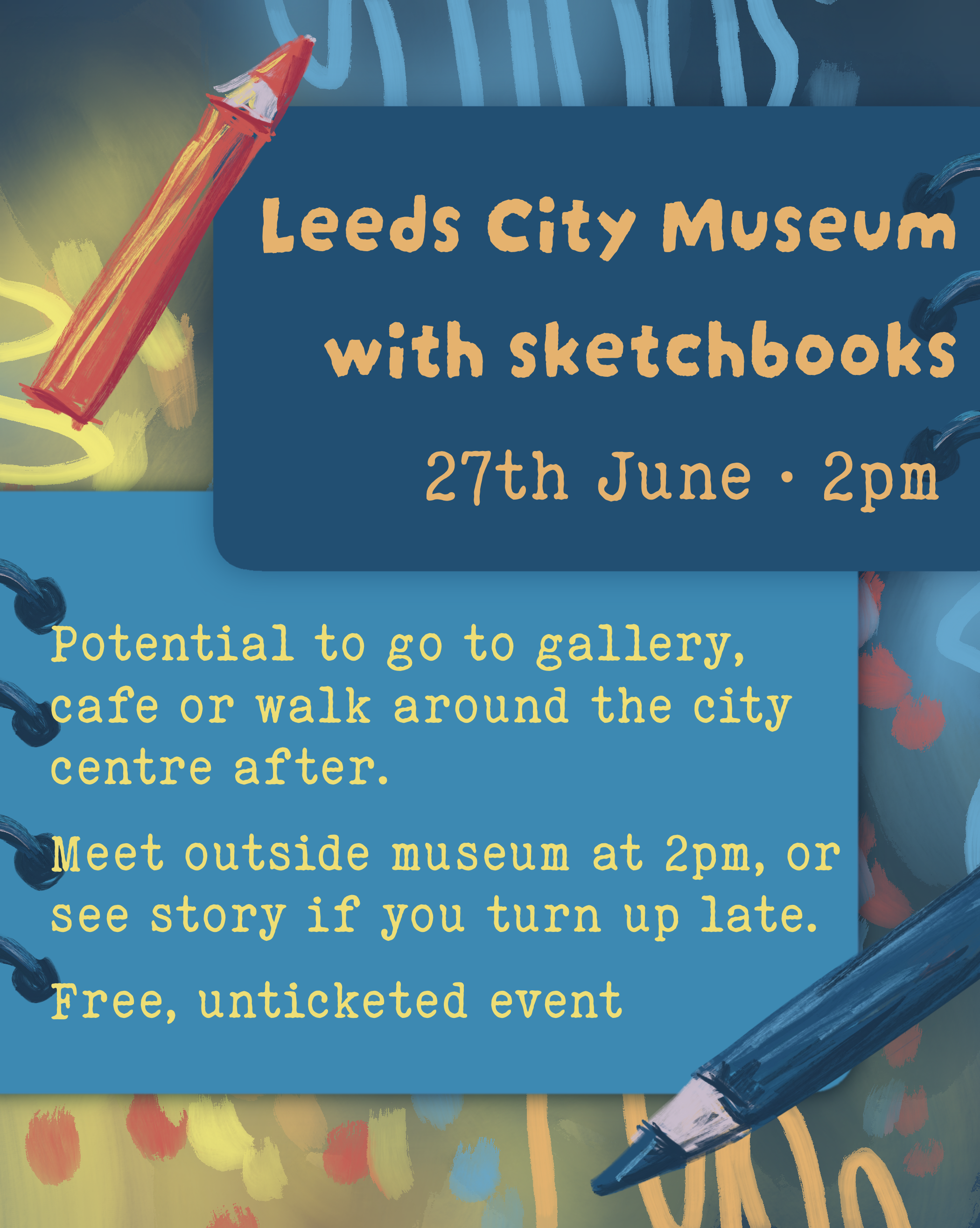 The image for the event named City museum visit with sketchbooks