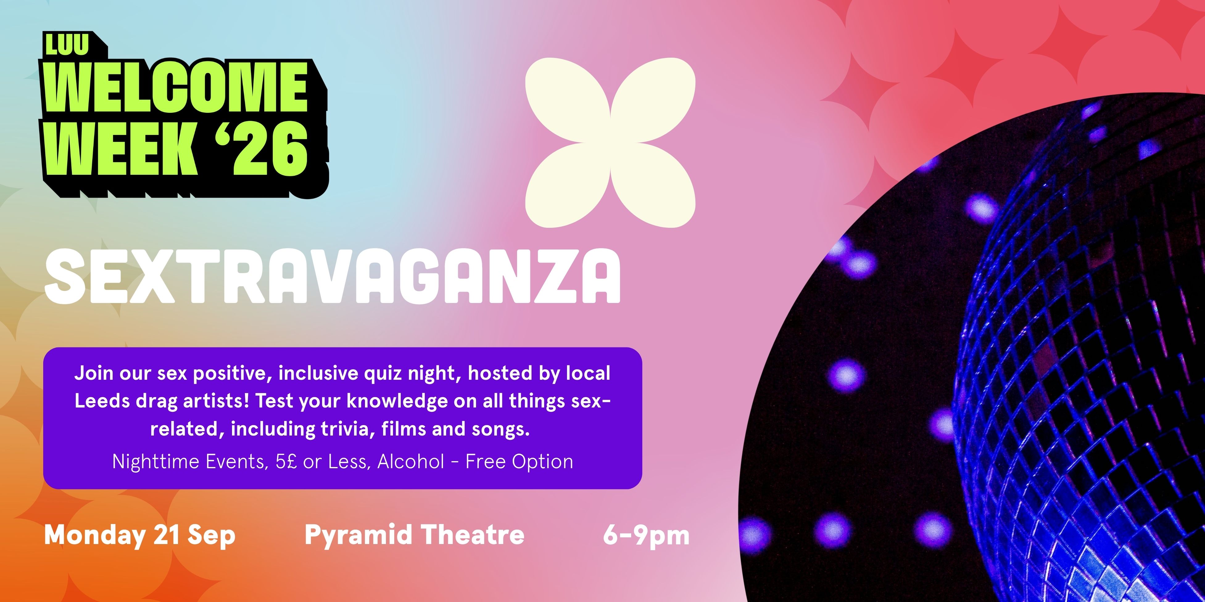 The image for the event named Sextravaganza