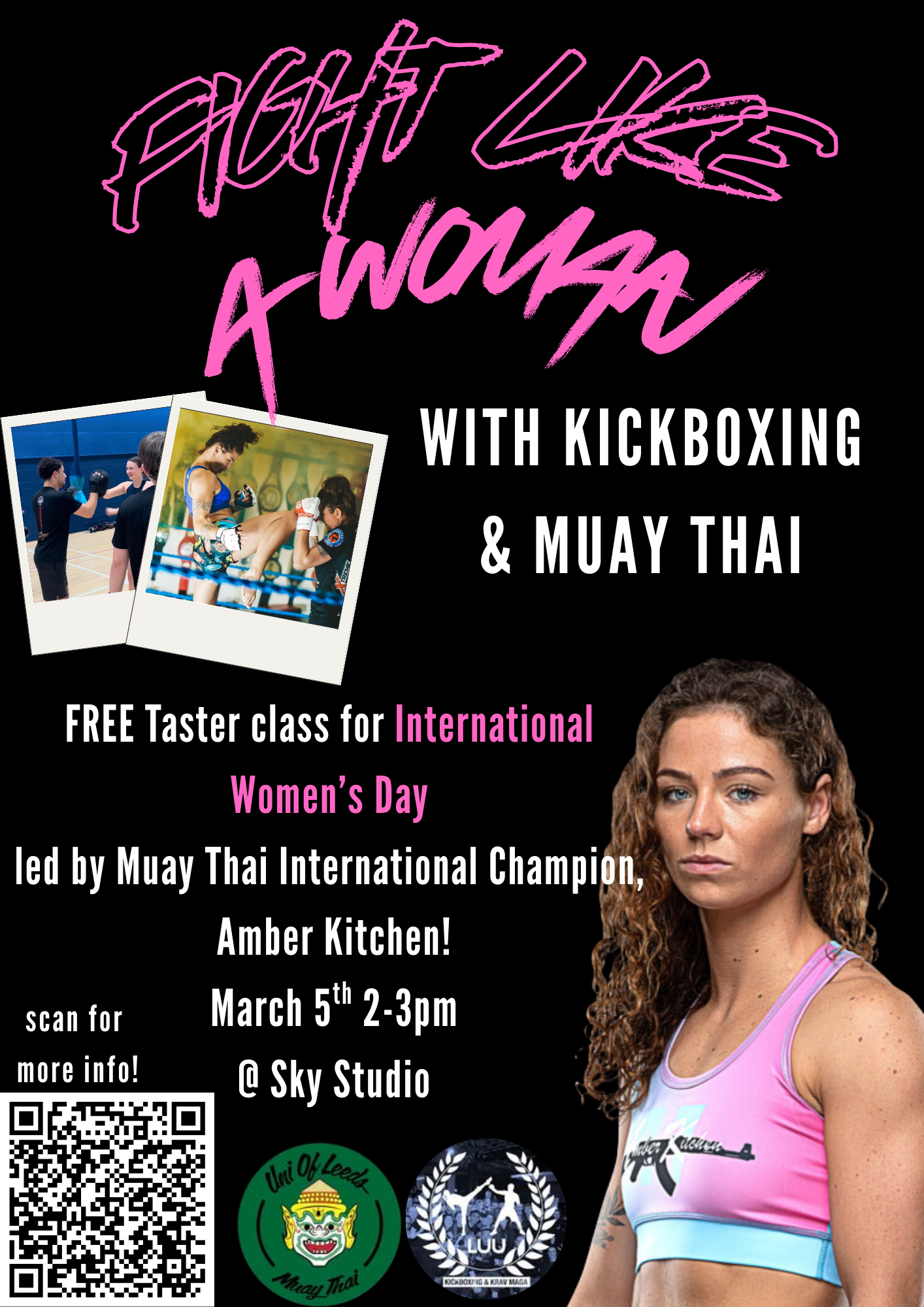 The image for the event named International Women’s Day Kickboxing X Muay Thai  Taster Class