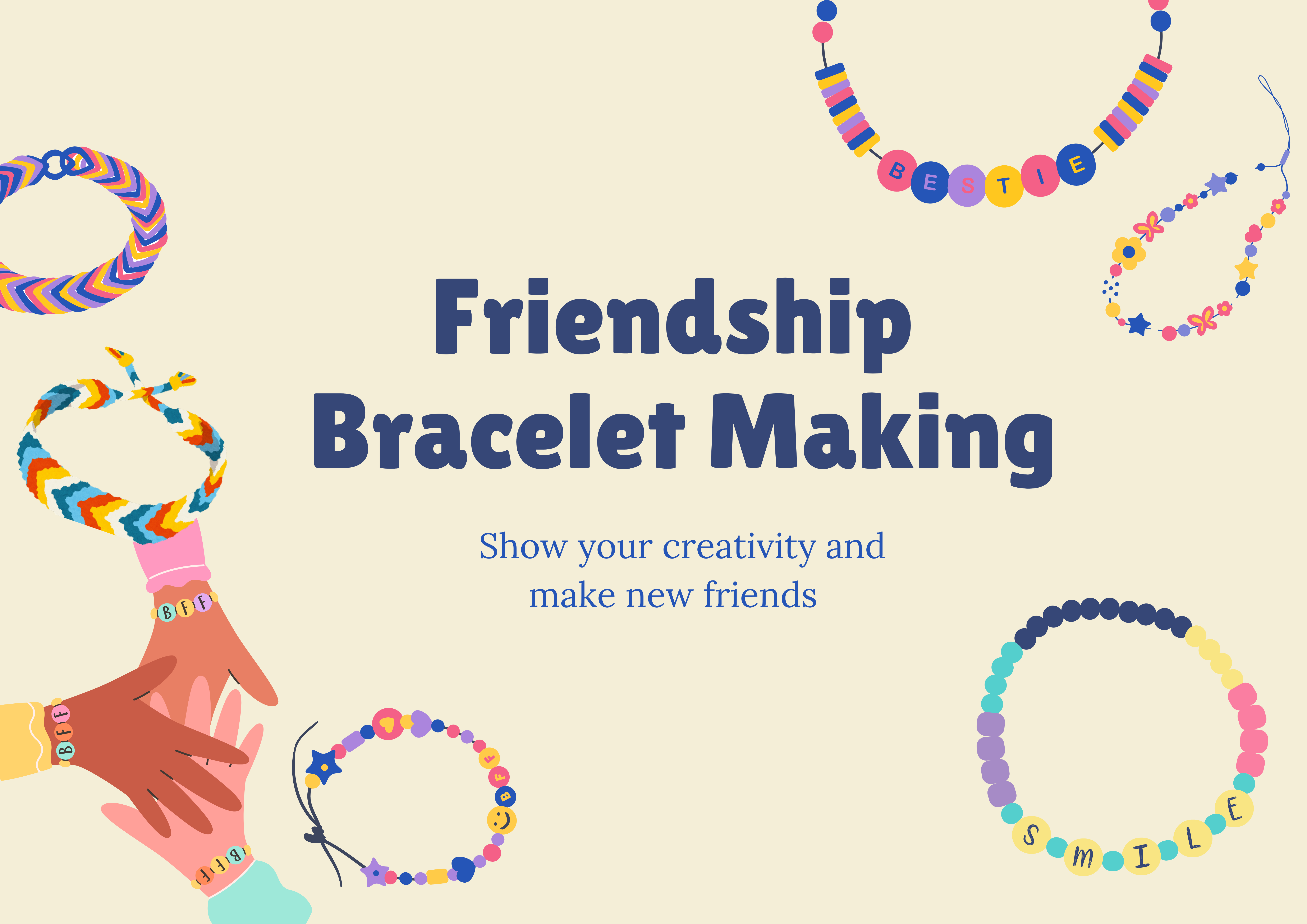 The image for the event named Friend Bracelets Making
