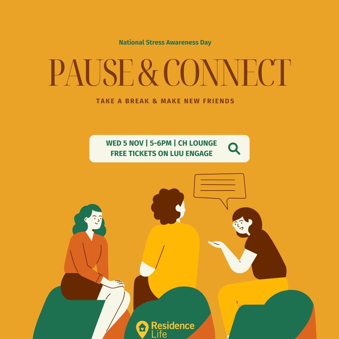 The image for the event named Pause & Connect